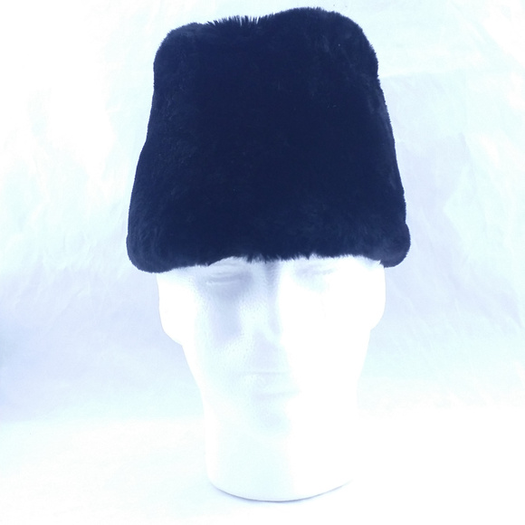 Russian Cossack Sheep Fur Hat Soviet Era USSR - Picture 8 of 8